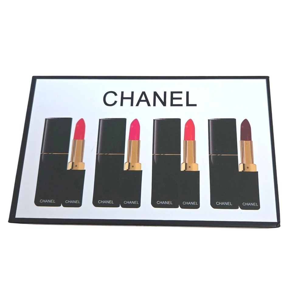 Chanel Rouge Allure Mini Lipstick Set 4 Shades Rouge Intense